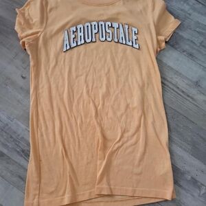Aeropostale Peach Classic Crew Tee